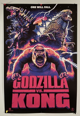 Lot 369 - GODZILLA VS KONG alternative movie poster by...