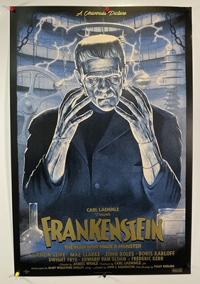 Lot 370 - FRANKENSTEIN Alternative Movie poster by Tom...