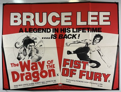 Lot 18 - THE WAY OF THE DRAGON / FISTS OF FURY (1972)...