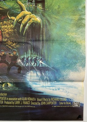 Lot 132 - BIG TROUBLE IN LITTLE CHINA (1986) UK quad...