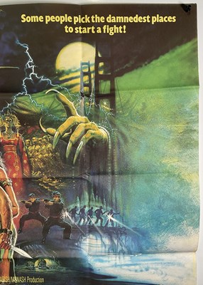 Lot 132 - BIG TROUBLE IN LITTLE CHINA (1986) UK quad...