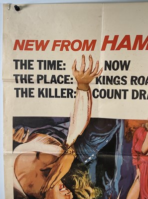 Lot 397 - DRACULA A.D. 1972 (1972) UK Quad film poster,...