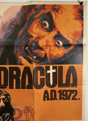 Lot 397 - DRACULA A.D. 1972 (1972) UK Quad film poster,...