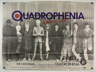 Lot 415 - QUADROPHENIA (1979) UK Quad film poster based...