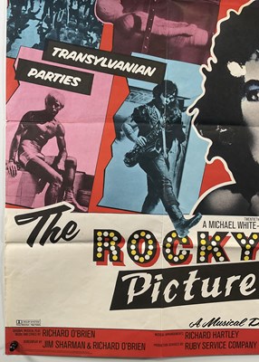 Lot 437 - ROCKY HORROR PICTURE SHOW (1975) UK Quad film...