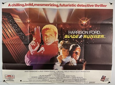 Lot 403 - BLADE RUNNER (1982) UK Quad film poster for...