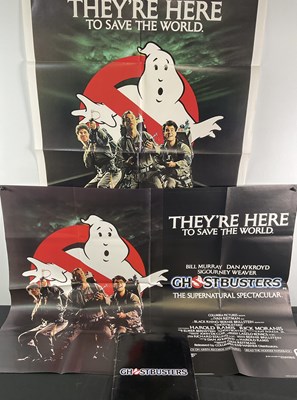 Lot 375 - GHOSTBUSTERS (1984) A UK Quad, US one sheet...