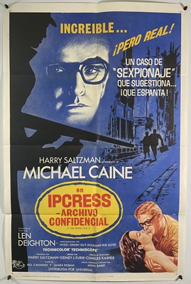 Lot 135 - THE IPCRESS FILE (1965) US Spanish language...