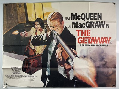 Lot 168 - THE GETAWAY (1972) UK Quad, 1979 rerelease...