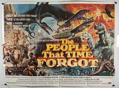 Lot 198 - THE PEOPLE THAT TIME FORGOT (1977) UK Quad...