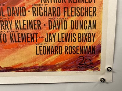 Lot 497 - FANTASTIC VOYAGE (1966) UK Quad film poster,...