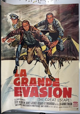 Lot 298 - THE GREAT ESCAPE (1963) French Grande film...