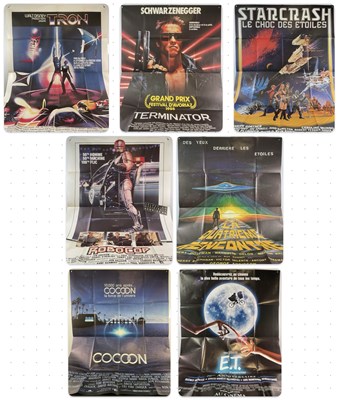 Lot 448 - A group of sci-fi movie French Grande film...