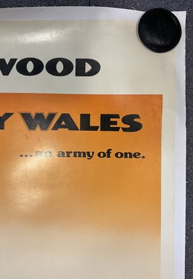 Lot 269 - THE OUTLAW JOSEY WALES (1976) US 40” x 60”...