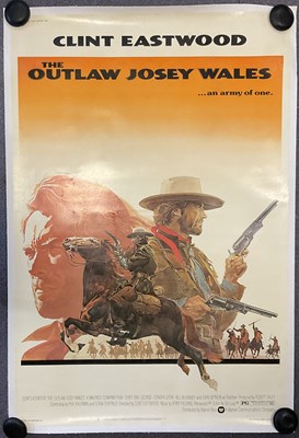 Lot 269 - THE OUTLAW JOSEY WALES (1976) US 40” x 60”...
