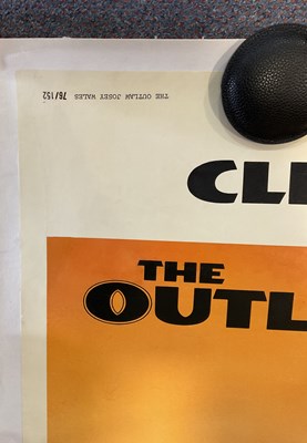 Lot 269 - THE OUTLAW JOSEY WALES (1976) US 40” x 60”...