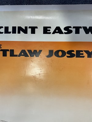 Lot 269 - THE OUTLAW JOSEY WALES (1976) US 40” x 60”...