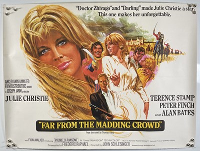 Lot 185 - FAR FROM THE MADDING CROWD (1967) UK quad...