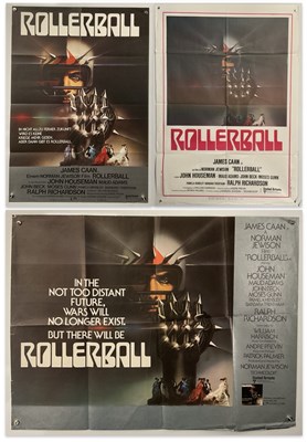 Lot 488 - ROLLERBALL (1975) UK Quad film poster with Bob...