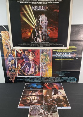 Lot 466 - KRULL (1983) A UK quad film poster together...
