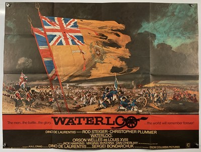 Lot 291 - WATERLOO (1970) UK Quad Film Poster with...