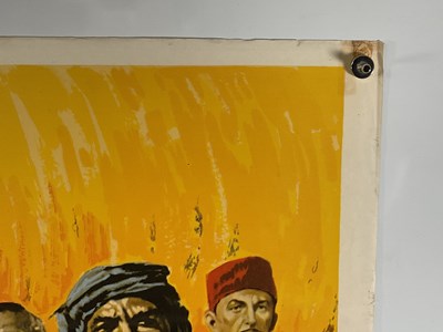 Lot 304 - LAWRENCE OF ARABIA (1962) UK Quad film poster,...