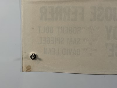 Lot 304 - LAWRENCE OF ARABIA (1962) UK Quad film poster,...