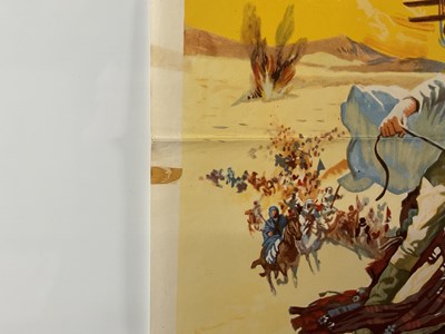 Lot 304 - LAWRENCE OF ARABIA (1962) UK Quad film poster,...