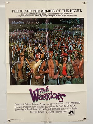 Lot 52 - THE WARRIORS (1979) US one sheet movie poster,...