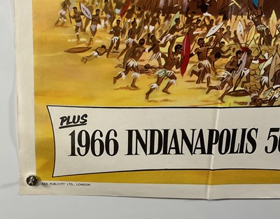 Lot 302 - ZULU (1964) UK Quad film poster, from the 1966...