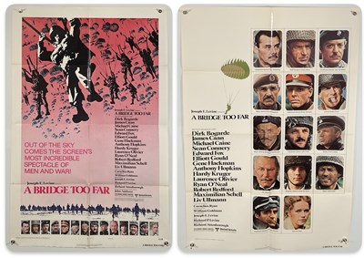 Lot 300 - A BRIDGE TOO FAR (1977) - US one sheet Style A...