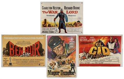 Lot 401 - CHARLTON HESTON - A small group of movie...