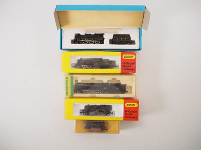 Lot 9 - A group of N gauge British outline steam...