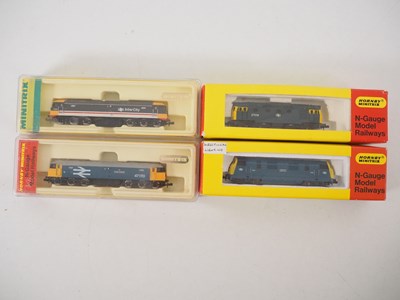 Lot 11 - MINITRIX - A group of N gauge British outline...