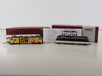 Lot 16 - BEMO HOm narrow gauge electric locomotives,...