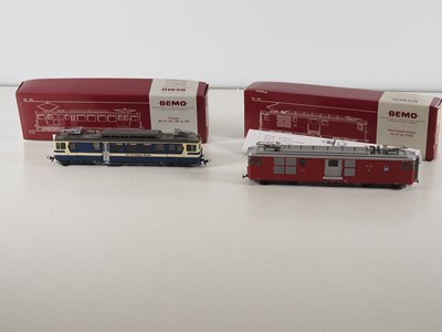 Lot 26 - BEMO HOm narrow gauge electric railcars...