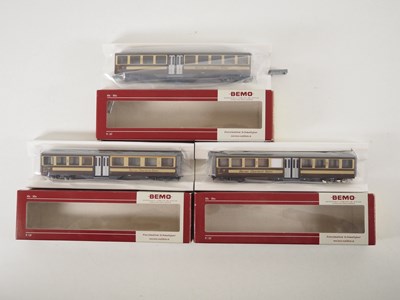 Lot 29 - HRF/BEMO HOm narrow gauge passenger coaches,...