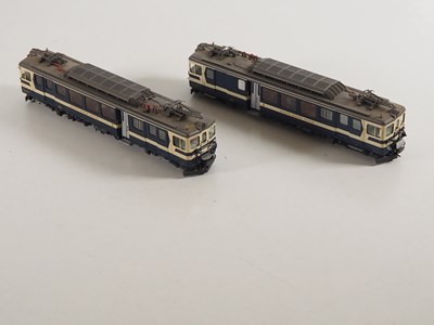 Lot 34 - LEMACO hand-built brass HOm narrow gauge BDe...