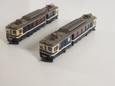 Lot 34 - LEMACO hand-built brass HOm narrow gauge BDe...