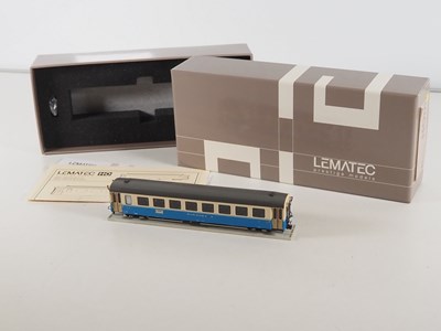 Lot 37 - LEMATEC PRESTIGE handbuilt brass HOm narrow...