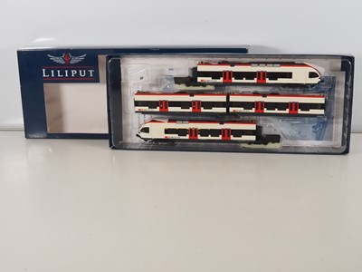 Lot 53 - LILIPUT HO gauge L133933 Swiss outline Flirt 4-...