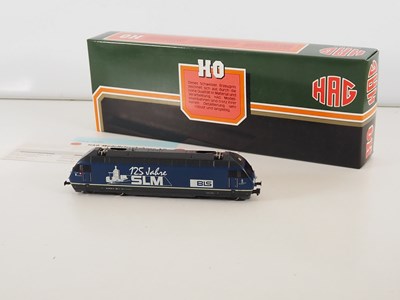 Lot 60 - HAG HO gauge 185 Swiss outline Re465 electric...
