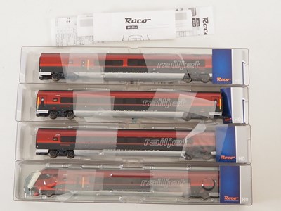 Lot 73 - ROCO HO gauge 64124 Austrian outline 4 car...