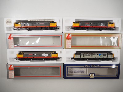 Lot 125 - LIMA OO gauge Class 37 diesel locomotives in...