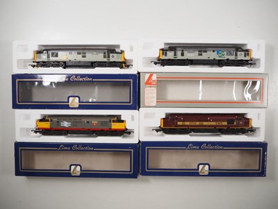 Lot 127 - LIMA OO gauge Class 37 diesel locomotives in...