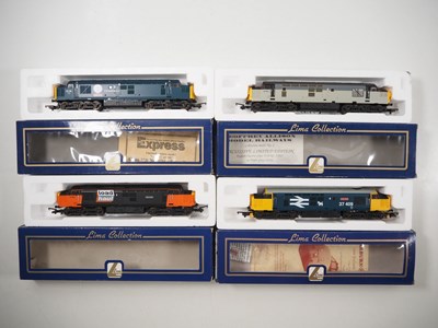 Lot 128 - LIMA OO gauge Class 37 diesel locomotives in...