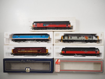 Lot 130 - LIMA OO gauge Class 37 and 47 diesel...