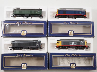 Lot 134 - LIMA OO gauge Class 20 diesel locomotives in...