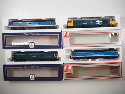 Lot 140 - LIMA OO gauge Class 50 diesel locomotives in...