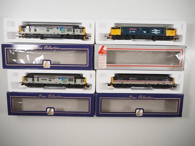 Lot 190 - LIMA OO gauge Class 37 diesel locomotives in...